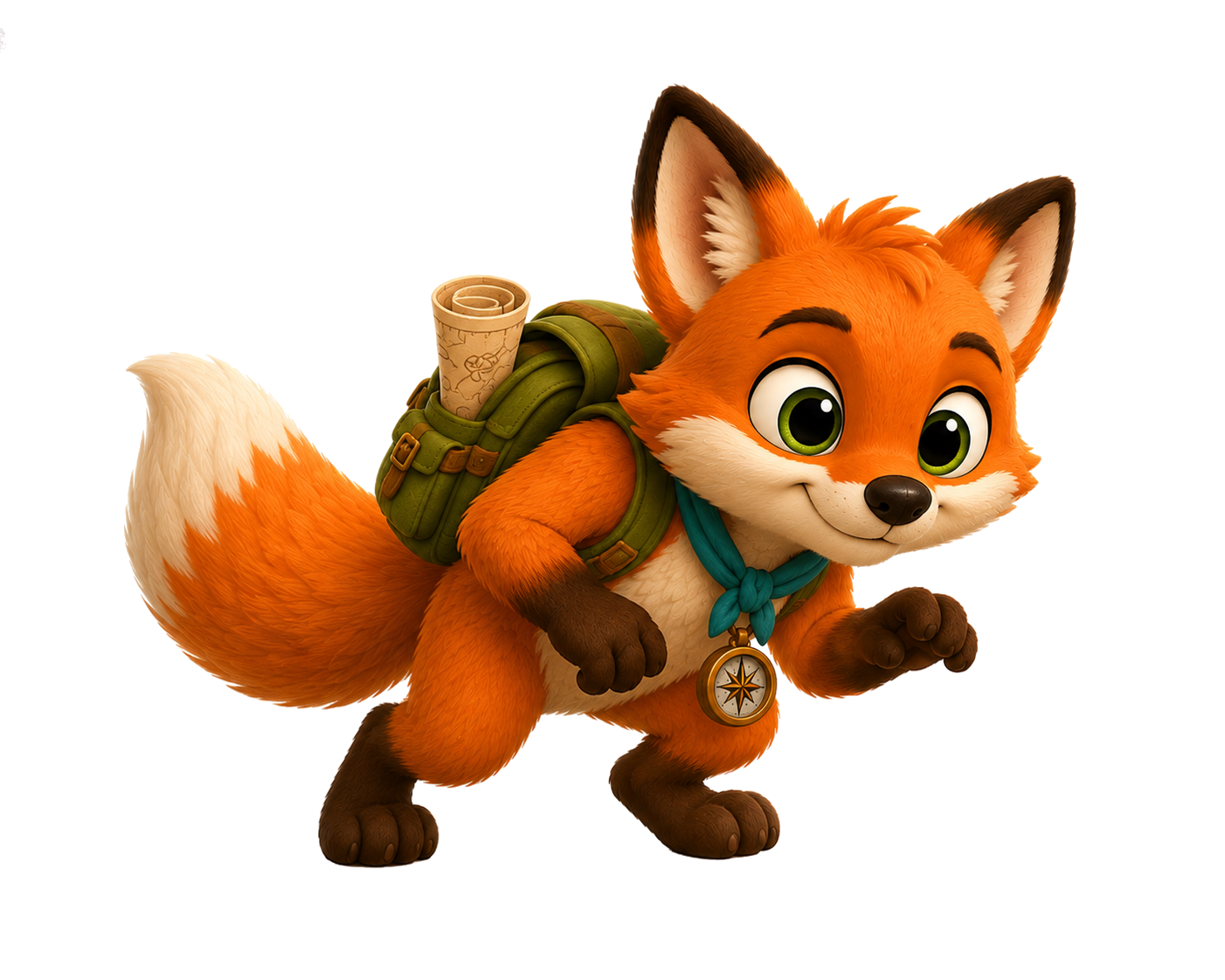 Robin le renard part à l'aventure